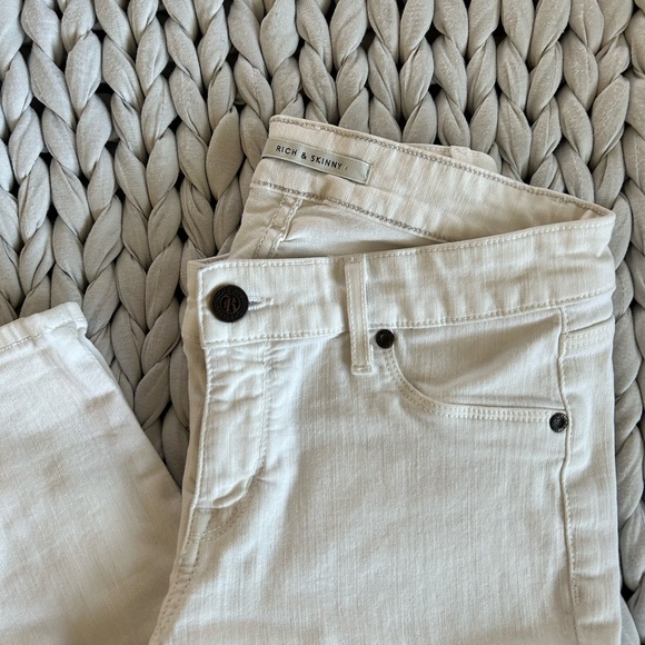 Rich and Skinny - white skinny jeans size 26 - Picture 4 of 8
